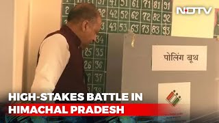 Himachal Chief Minister Jai Ram Thakur, Seeking 2nd Term, Casts His Vote