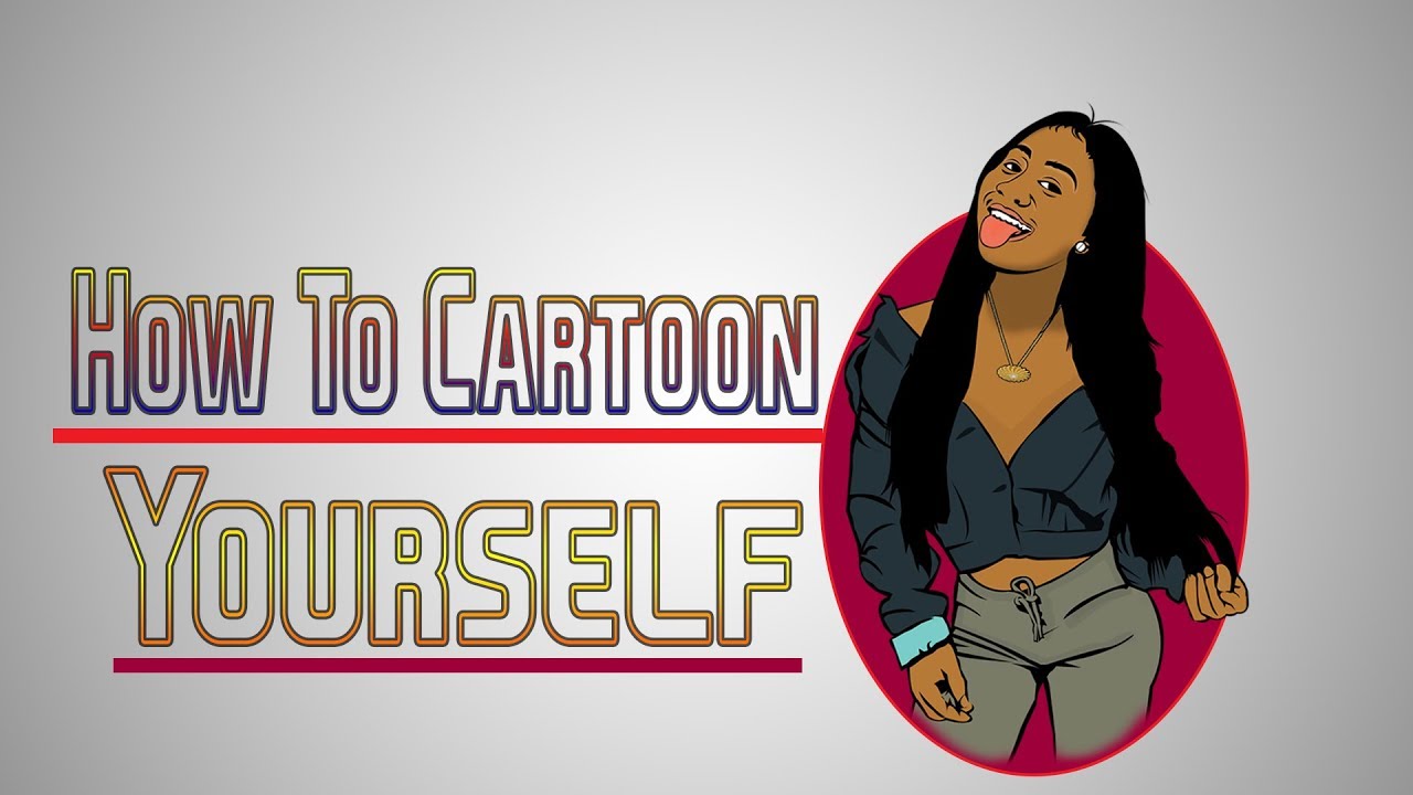 How To Cartoon Yourself !- Step By Step / Tutorial ( ADOBE Photoshop ...