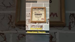 Harry Potter #DIY Educational Decrees for the Classroom #harrypotter #classroomdecoration