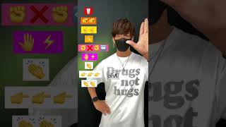 【Overdose】振り付け 絵文字ダンスdancetutorial TAKAHARU emoji dance TikTok challenge #shorts