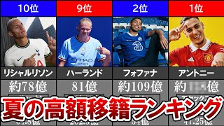 【最新版】夏の高額移籍金ランキングTOP20‼