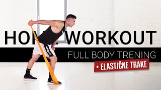 12-minutni trening za cijelo tijelo s Elastičnom Trakom | Home Workout | GymBeam