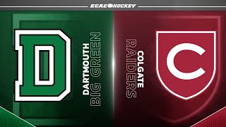 Dartmouth at Colgate | NCAA Men's Ice Hockey | Highlights - January 24, 2025 | #ECACHockey