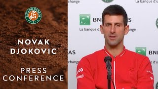 Novak Djokovic - Press Conference after Final | Roland-Garros 2020