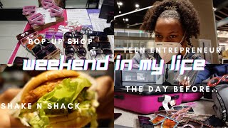 Weekend in my life as a 16 year old teen entrepreneur | Kennedi Renee