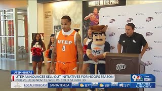 UTEP announces sell-out initiatives for hoops season