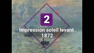 L'oeil de Claude Monet en cinq tableaux