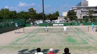 '09 全日本社会人ソフトテニス選手権大会 準々決勝1-1