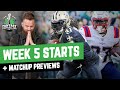 Starts of the Week + Week 5 Breakdown, Power Wheels | Fantasy Football 2022 - Ep. 1303