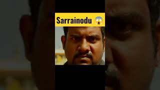 Allu Arjun Sarrainodu Movie Action Scene 😱  #shorts #virelshorts #virel