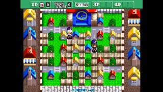 Neo Bomberman Battle Mode (Level-8) 1 Coin Clear