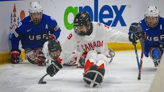 Highlights from Canada vs. United States at the 2023 Para Hockey Cup