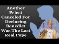 Another Priest Canceled For Declaring Benedict Was The Last Real Pope