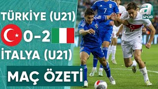 Türkiye (U21) 0-2 İtalya (U21) MAÇ ÖZETİ (UEFA U21 Avrupa Şampiyonası Elemeleri)