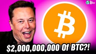 Tesla and Elon Musk Have $2 BILLION In Bitcoin