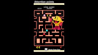 Ms. PAC MAN go through ghosts (Kind ghost) #short