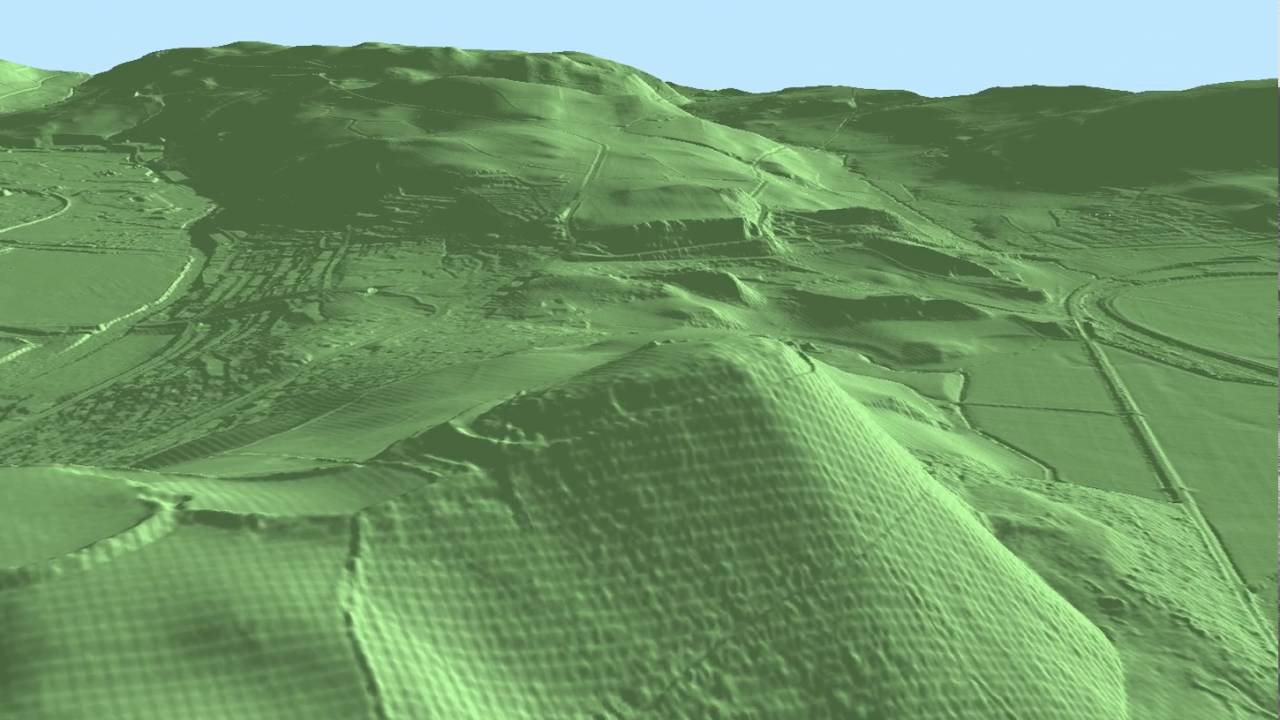 Dem Digital Terrain Model Passawar