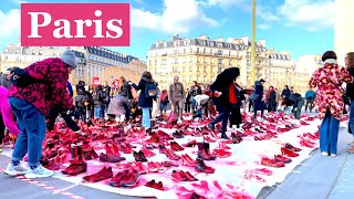Paris, France 🇨🇵 - HDR walking tour in Paris, Spring 2024 | Paris 4K ultra HD
