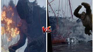 Godzilla  ||and attack on bridge ||must watch ||#godzillavskong #monster