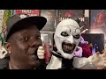 terrifier “art the clown” mezco toyz 15” mega scale figure with sound unboxing