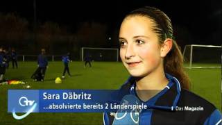 Junioren-Nationalspielerin Sara Däbritz