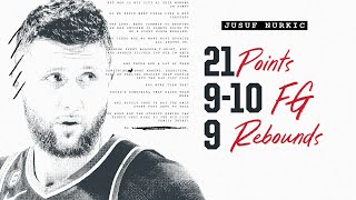 Jusuf Nurkic Highlights (21 points) | Portland Trail Blazers | Dec. 8, 2022