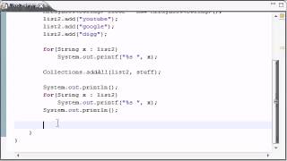 Intermediate Java Tutorial 13 frequency, disjoint YouTube