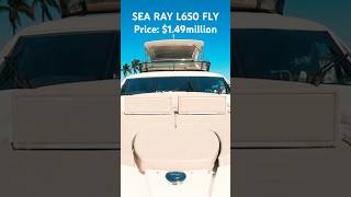 $1.49 Million Dollar Yacht | Sea Ray L650 Fly