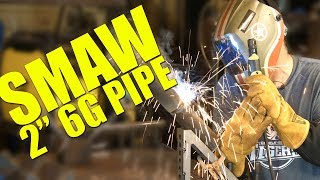 🔥 6G Pipe Welding with SMAW: 2\