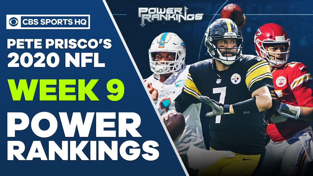 NFL Week 9 Power Rankings | CBS Sports HQ - YouTube