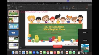 DrJoe's 1st grade English Writing and reading class 1202