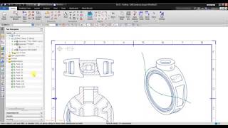 NX 2D Drafting - Create Break-Out Section View