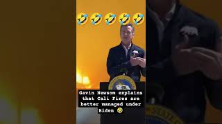 Gavin Newsom explains that wildfire preparedness will be better now that Biden is in office.