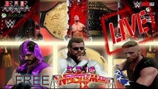 WWE2K16 : EIF WrestleMania 9 on twitch 2016