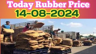 Today Rubber Price inTripura 14-08-2024 Kokborok Video @ShortGuide123youtube