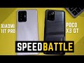 SPEED BATTLE: Mi 11T Pro vs. Poco X3 GT