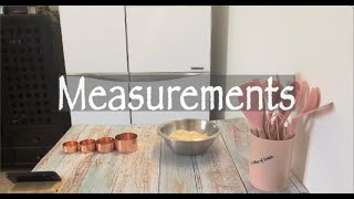 Baking 101: Measurements