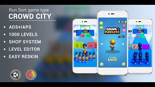 Count Masters: Stickman Crowd Runner Fun Run Game Unity Source Code #unitytechnology #games