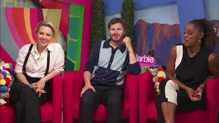 Barbie Interview with Michael Cera, Kate McKinnon, and Issa Rae!