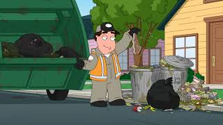 Family Guy - A garbageman with no nose