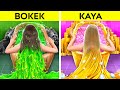 TANTANGAN CEWEK KOTA KAYA VS CEWEK DESA BOKEK || Kiat Murah vs Gadget Mahal! Ide Cerdas oleh 123 GO!