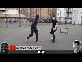 street panna vs hashtag united insane nutmeg challenge