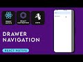 Drawer Navigation in React Native | React Navigation 6.x with Expo (Beginners Tutorial)
