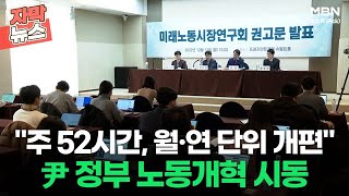 [자막뉴스] ＂주 52시간, 월·연 단위 개편＂ 尹 정부 노동개혁 시동ㅣ이슈픽