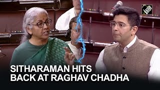 FM Sitharaman hits back at Raghav Chadha over his ‘Onion’ remark with ‘chartered accountant’ jibe