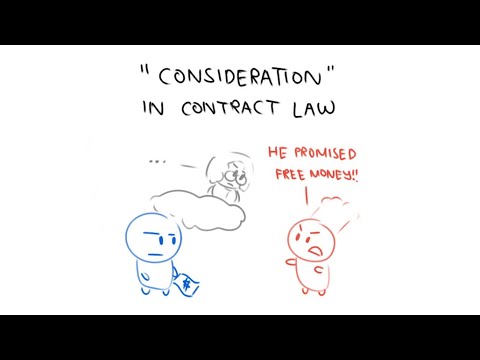 What are rules of consideration?