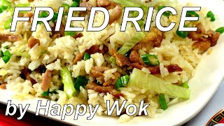 Chinese Fried Rice Pork Lettuce