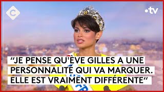 Ève Gilles sacrée Miss France 2024 - Yves Jaeglé - C à Vous - 18/12/2023