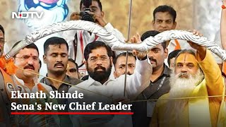 Maharashtra Chief Minister Eknath Shinde Announced As Chief Of Shiv Sena