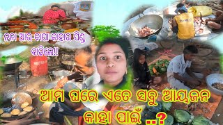 ଆମ ଘରେ ଏତେ ସାରା ଆୟଯୋନ କାହା ପାଇଁ//#villagelife#odiavlog #vlog @LuckyBubuPihuvlog @jasmitavlog562